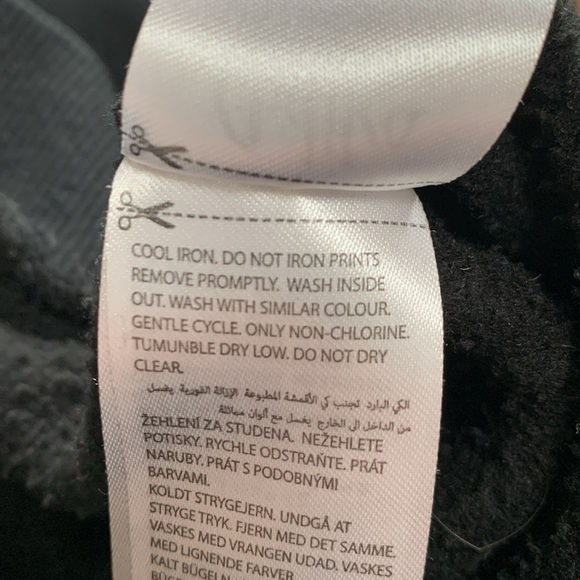 Adika Butterfly Hoodie Oversized Black Sweatshirt Multi Color Graphic Unisex OS - Picture 9 of 11